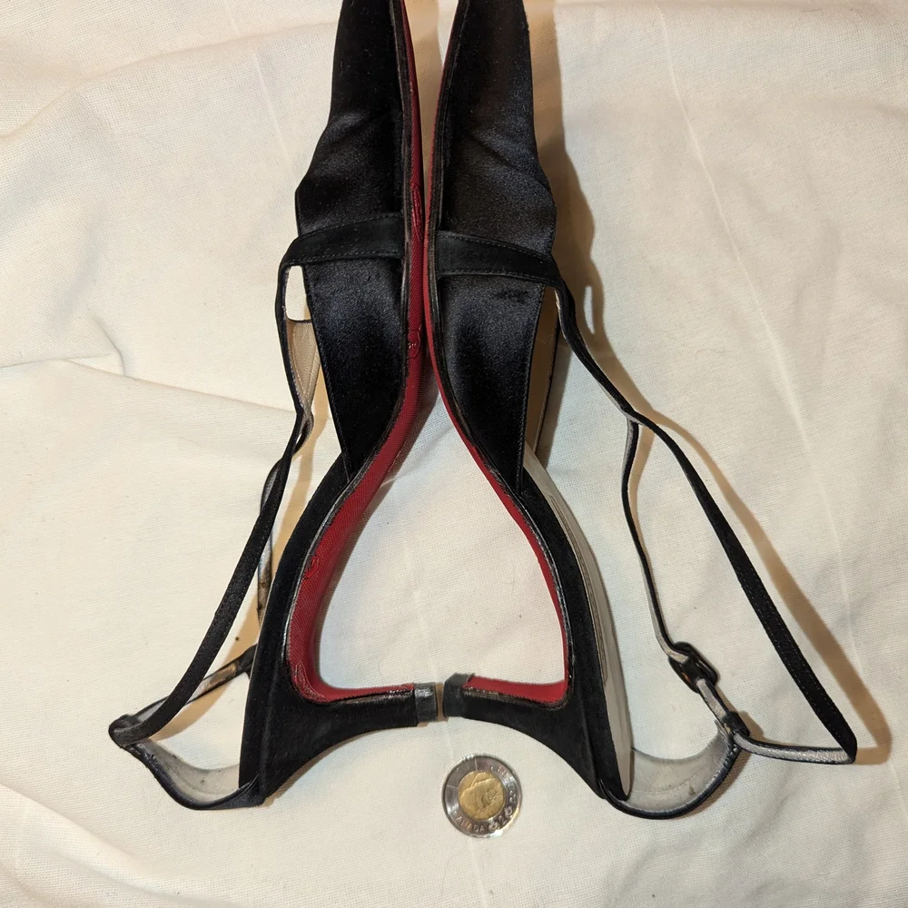 Manolo Blahnik Black Women's Shoe - Picture 8 of 10
